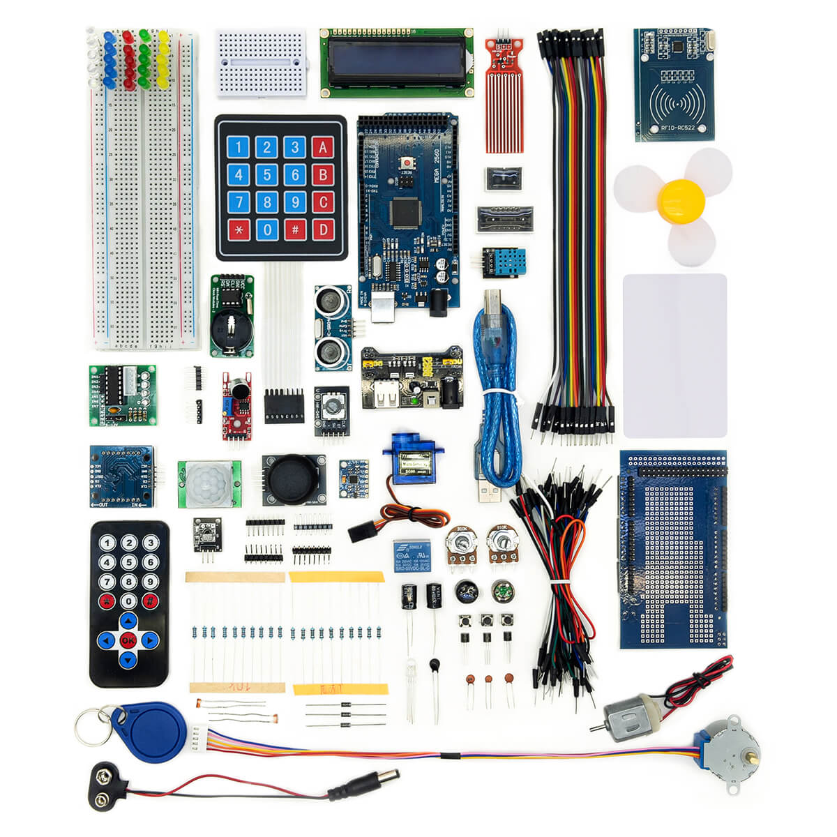 Набор для моделирования Ардуино (Arduino MEGA 2560) Mega Kit